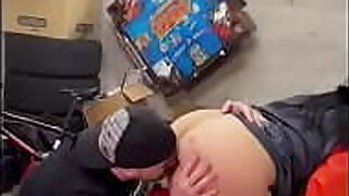 I FUCK MY NEIGHBOR'S WIFE AND CUM ON HER FACE WHILE HER HUSBAND IS Elbow WORK