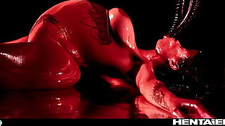 EXORCISM CUMFLATION PORNO - Hot Sexy Demon got Fucked by Stranger Priest - Canela Skin