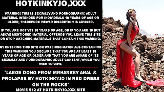 Large dong from mrHankey anal & prolapse by Hotkinkyjo