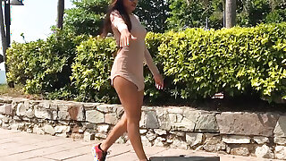 Amateur teen couple, she’s Thai and he European, made a sex tape