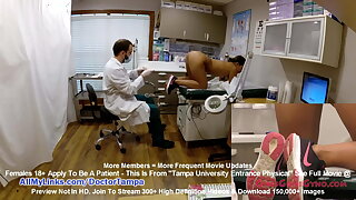 Sexy Latina Melany Lopez Gets Gyno Exam By Doctor Tampa On Spy Cam