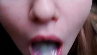 forest blowjob and coming in mouth